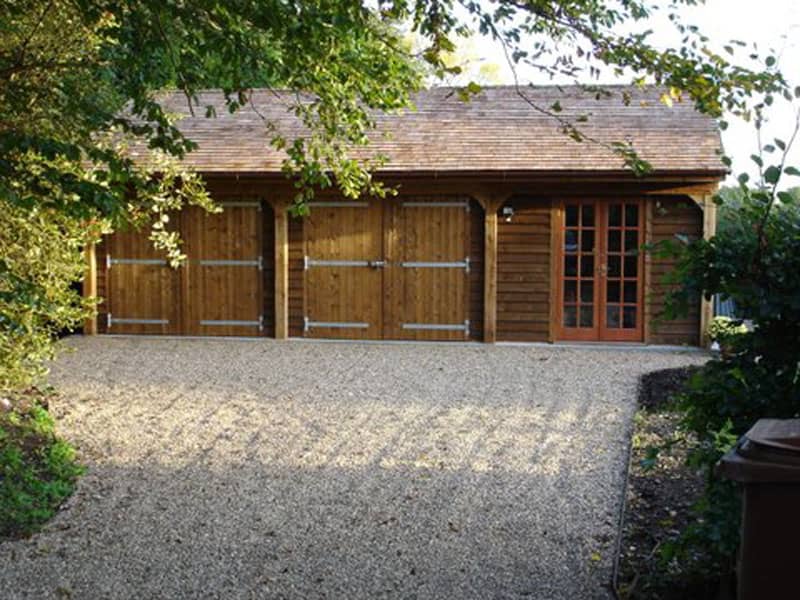 Garage_homeoffice Commercial, Public and Retail timber building